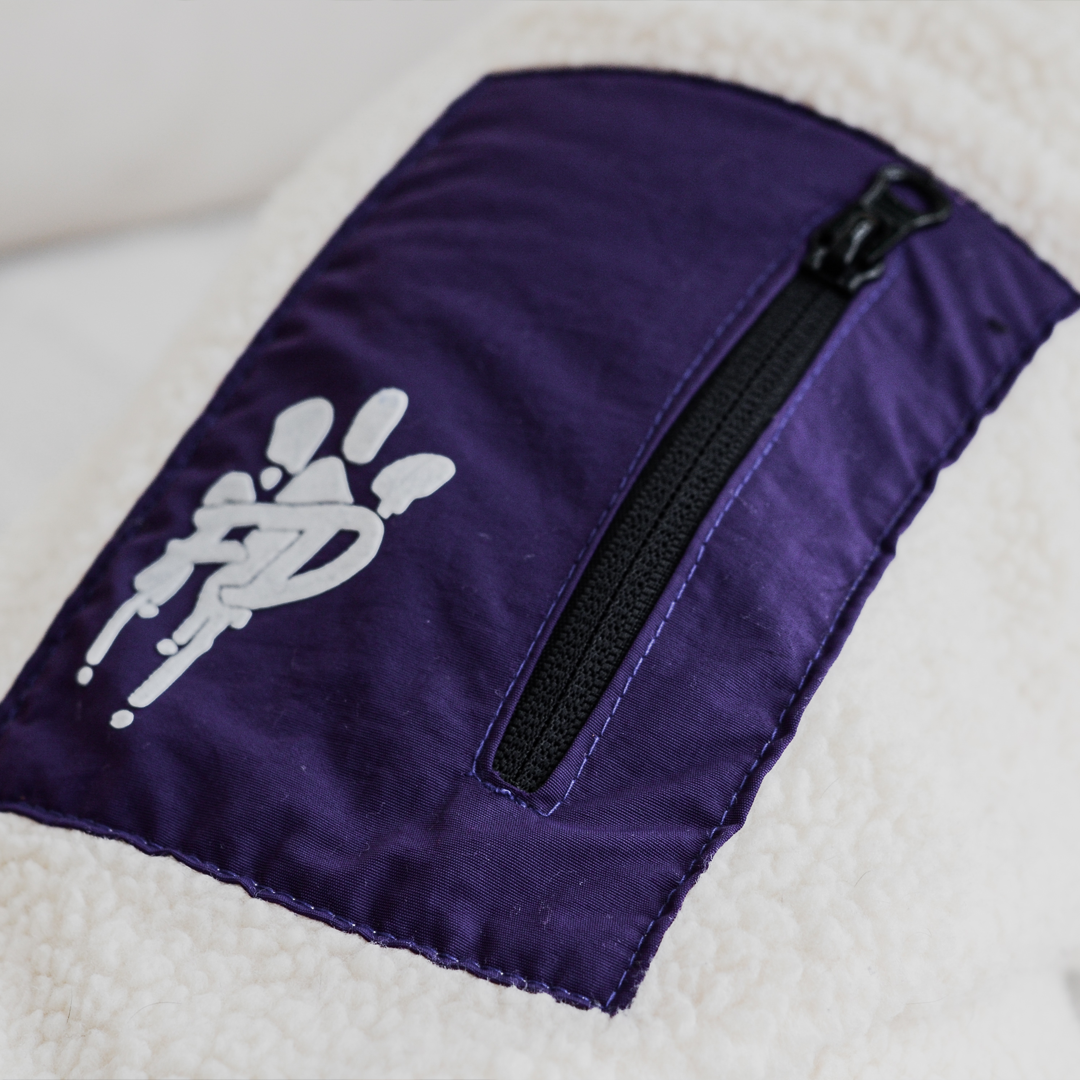 Chiporro para perro Chiperro Blanco crudo morado