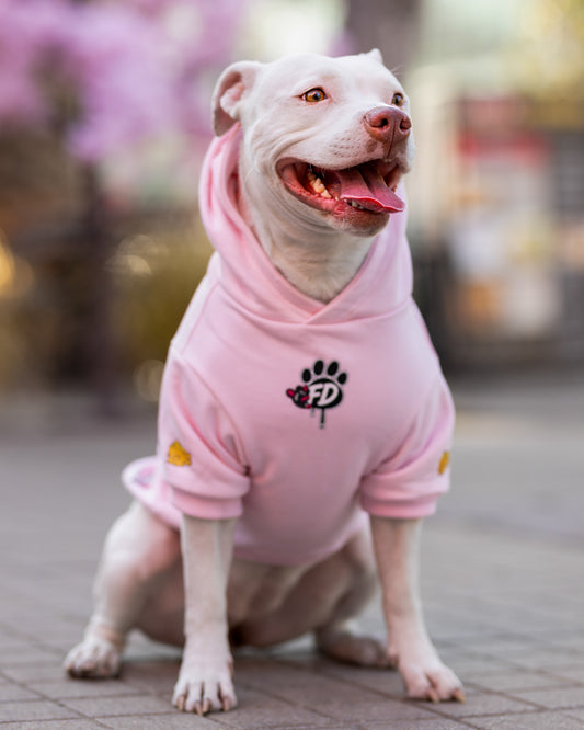 Polerón de Algodón para Perros - Colección Guauren | Color Rosado bebé