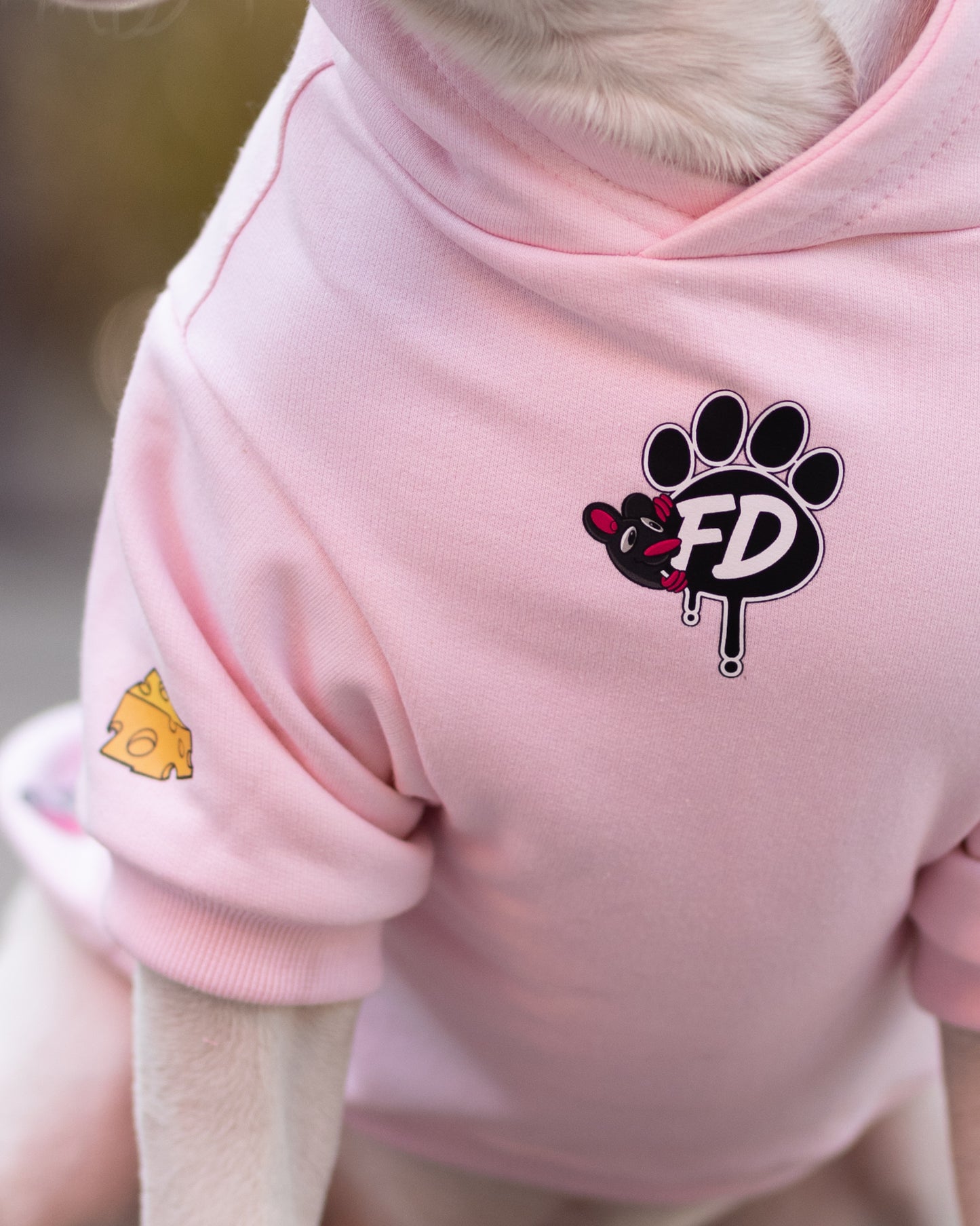 Polerón de Algodón para Perros - Colección Guauren | Color Rosado bebé